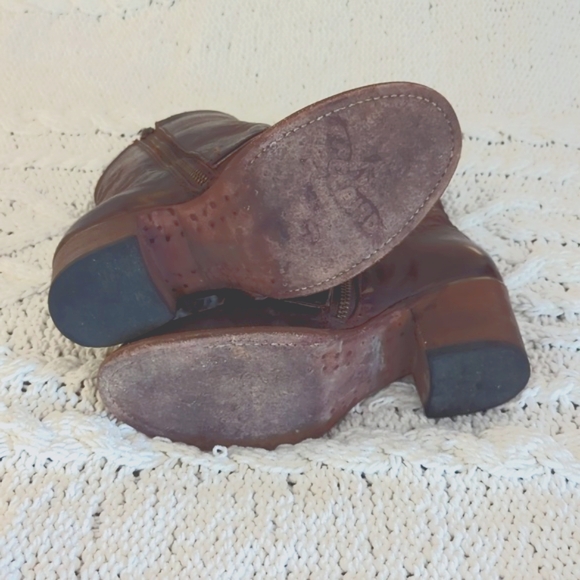 Freebird By Steven Cleo Congac Colored Size 7 Boots - Picture 4 of 5